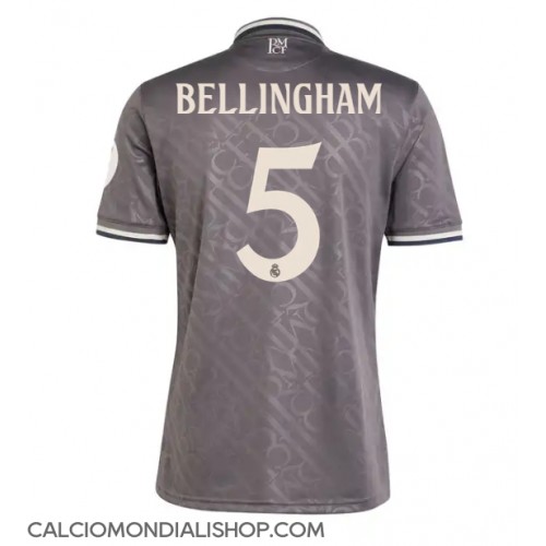 Maglie da calcio Real Madrid Jude Bellingham #5 Terza Maglia 2024-25 Manica Corta